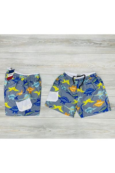 My Kids Wear Ανδρικό ίσιο μαγιό με τσέπες