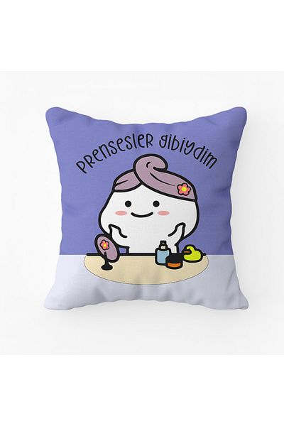 Puffbutik I Was Like a Princess Pillow