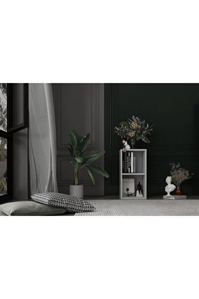 Nettrends Rafli Kitaplik 35 Cm Beyaz Ktp-1001