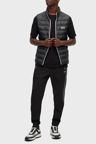 BOSS Waterproof Regular Fit Stand Collar Vest Men's Vest 50472473 002