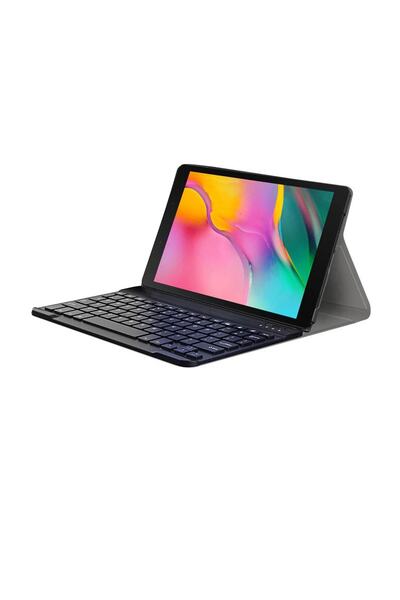 Microcase Uyumlu Samsung Galaxy Tab A 8.0 2019 T290 T295 T297 Bluetooth Klavy...