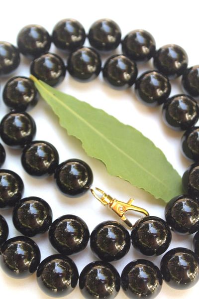 Emtory Home Black Pearl Decorative Evening Dress Bag Hanger 50cm