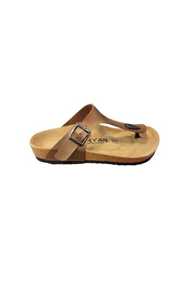 ARYAN 20-166 Copper Flip Flops pentru femei, papuci de zi cu zi de vară