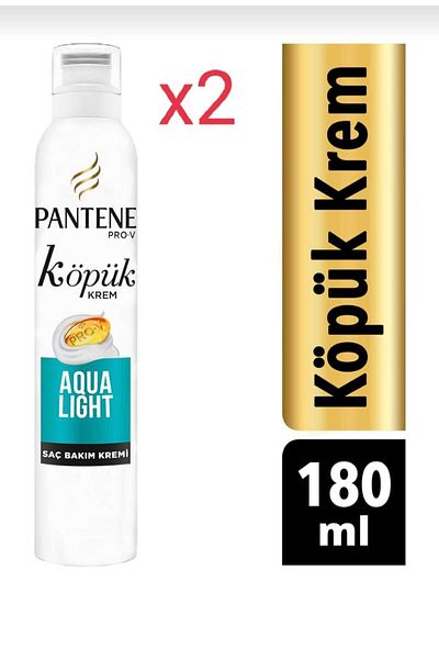 Pantene Aqualight 180 ml Foam Hair Care Cream