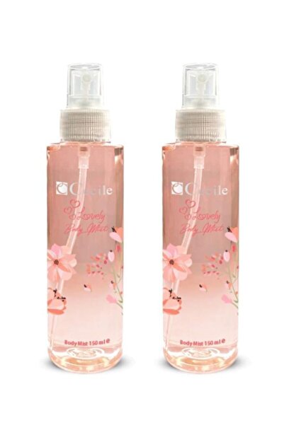 Zirve 2 Li Cecile Body Mist Lovely Vucüt Spreyi 150 ml X 2