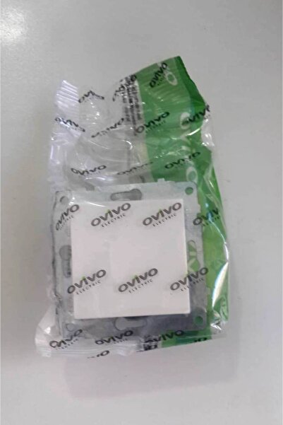 OVİVO Anahtar Modül - Beyaz