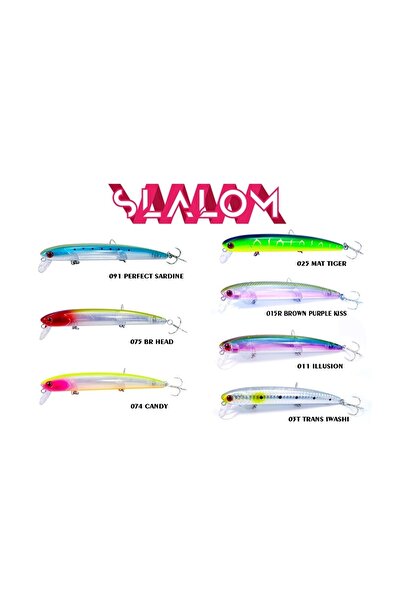 Fujin Slalom SL115F 13.6gr 11.5cm Floating Maket Balık-075 BR Head