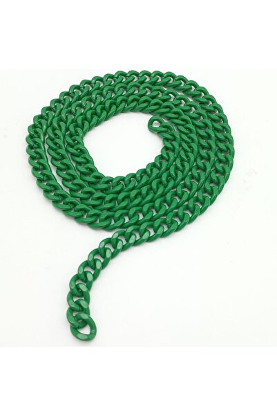 angel çanta aksesuar Šareni metalni lanac zeleni 120 cm