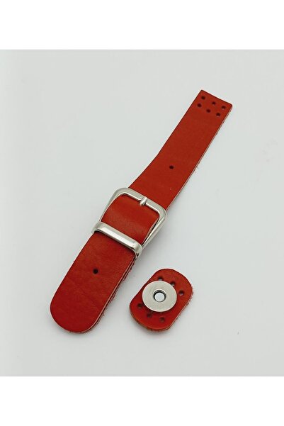 angel çanta aksesuar 18x2.3 cm Crveni Real Koža Sa kopčom Torba Poklopac sa s...