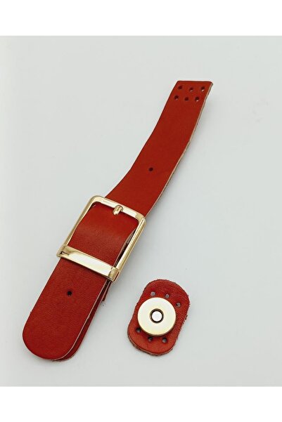 angel çanta aksesuar 18x2.3 cm Crveni Real Koža Sa kopčom Torba Poklopac od s...