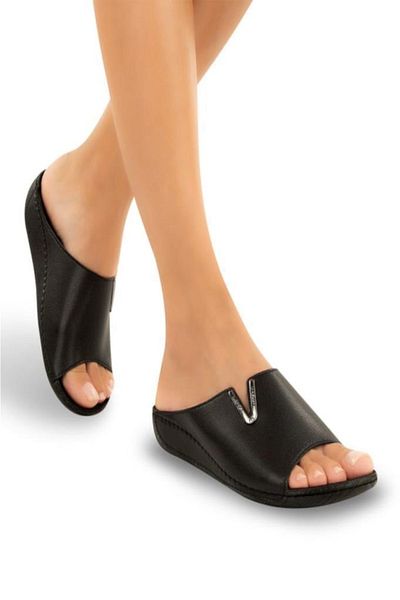 Muya Nest 31125-001 Papuci de damă cu talpă anatomică Negru 36-40
