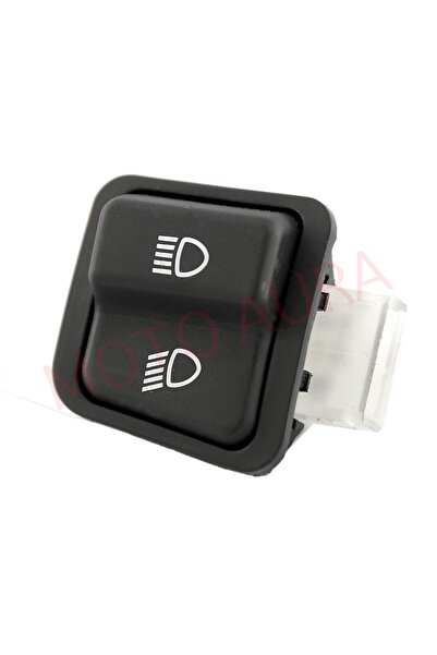 monero Moto Aura-Spacy 110 Selektör Düğmesi Uzun Kısa Sellektör Düğmesi Honda Spacy 110 Alpha 110 Fızy 125