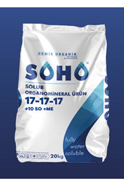 demirorganik Soho Organomineral 17-17-17 20 kg