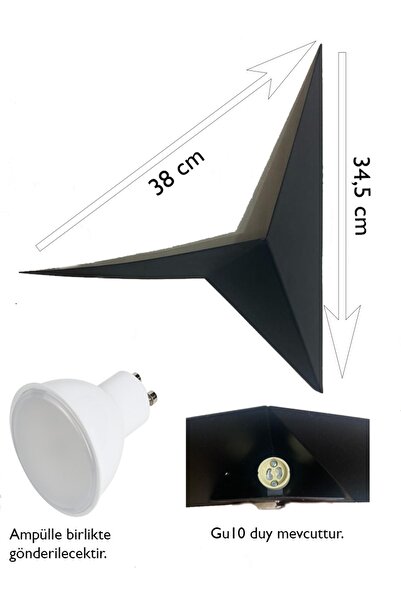 hesaplisiburada Modern Dekoratif Martı Duvar Aplik