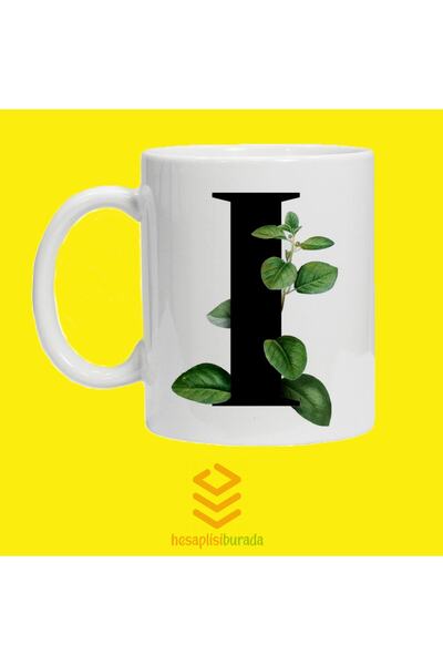 hesaplisiburada كوب مطبوع عليه حرف I
