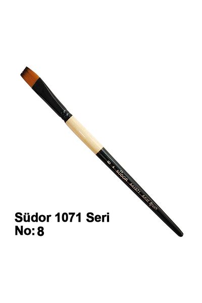 Südor Synthetic Short Brush 1071 No 8
