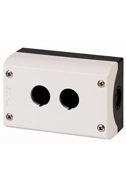 Eaton 216537 Buton Aksesuarı: Buton Kutusu, 2'li, Gri/siyah