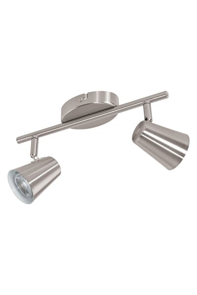 Genel Markalar 75142 Iç Mekan " Travale 2 " Mat Nikel Renk Dökme Çelik Sıva Ü...