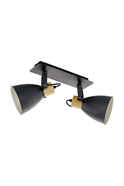 Eglo 99075 “coswarth” 2’li Sıva Üstü Spot Siyah