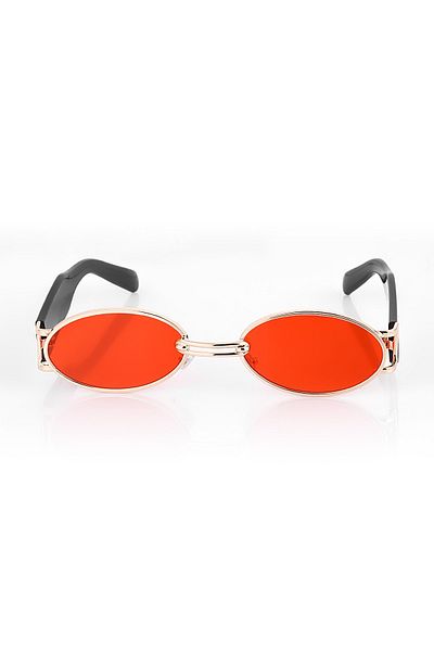 Twelve Design Retro Vintage Oval Bone Women's Sunglasses