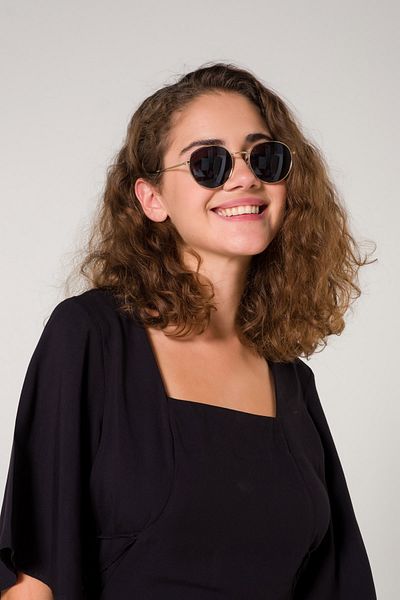 Twelve Round Model Unisex Sunglasses