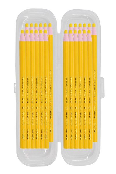ekoset Diamond China Marker Stringed Pen Marking Pen Yellow 24 Pieces