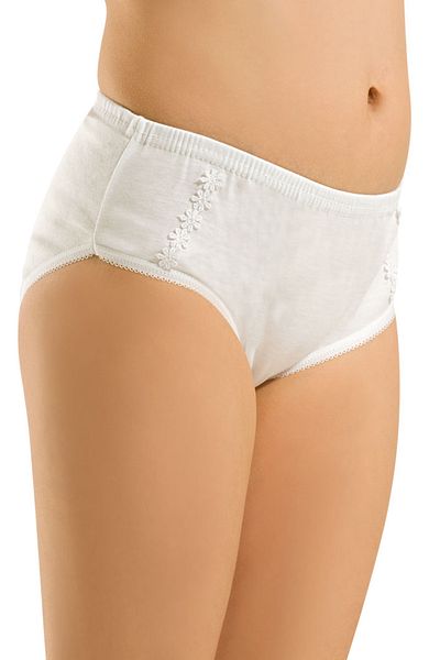 Kompedan Κοριτσίστικο εσώρουχο White Rib Daisy - K0825