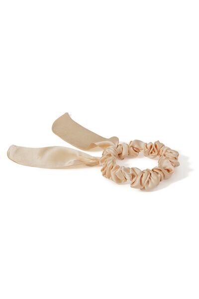 Beauty Pillow Celebrity Hair Clip 100% Silk Mink Color