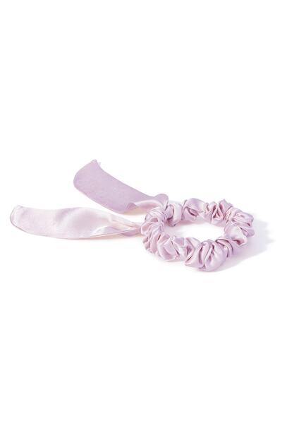Beauty Pillow Celebrity Hair Clip 100% Silk Lilac Color