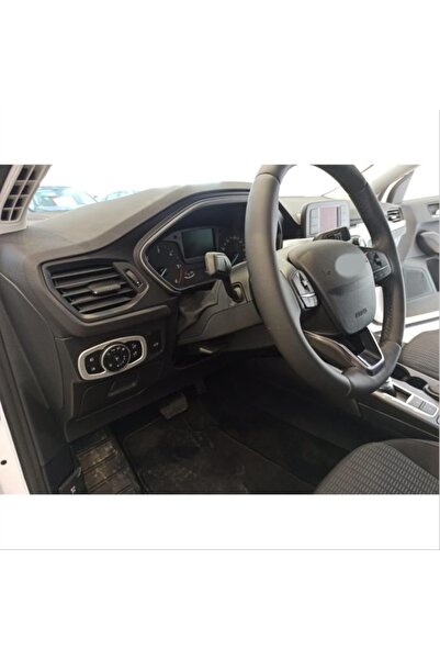 Genel Markalar Focus Içın Uyumlu 2019+ Kontrol Panel Kaplama Sılver (abs)