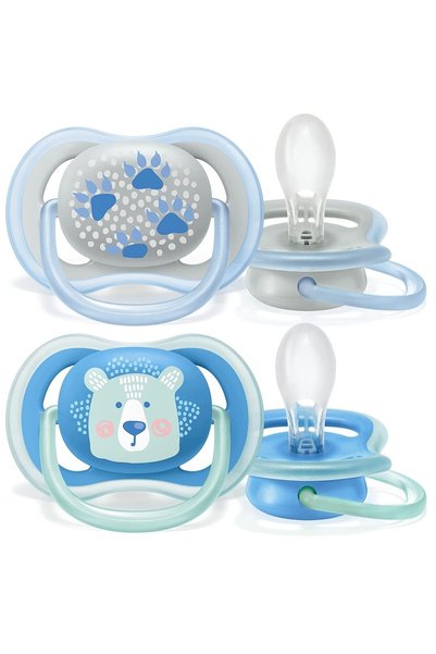 Philips Avent Avent Ultra Air Pacifier for babies aged 6-18 months, 2 pieces,...