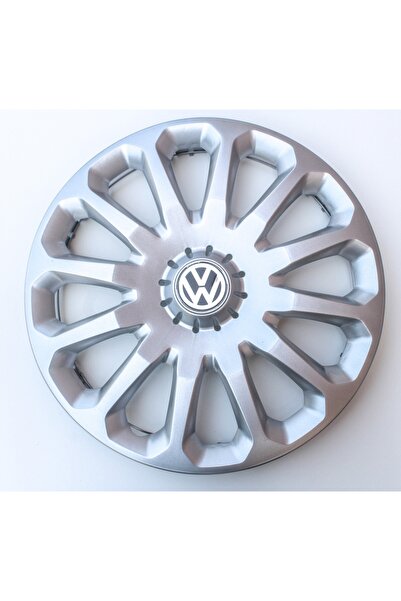 Volkswagen Golf 15"inç Kırılmaz 4 Adet 1 Takım Gri Jant Kapağı