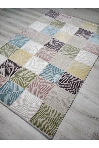 Tiffany Halı Tuana Tu184r00 Renkli 150x230cm Modern Halı