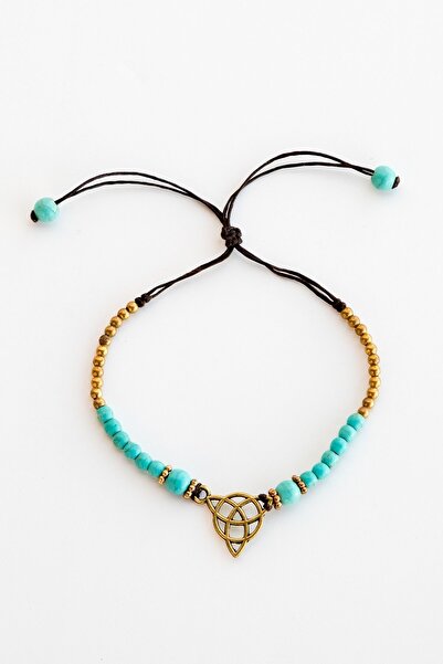 Lila Rosa سوار أصلي عرقي فيروزي