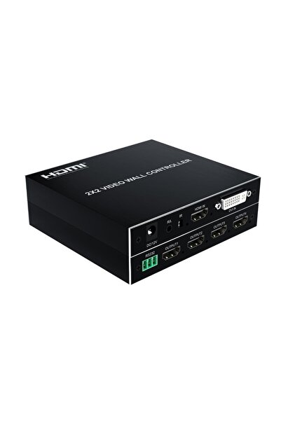 Genel Markalar 2x2 Video Wall Controller Duvar Ekran Genişletici 1 Giriş 4 Çı...