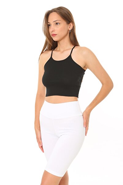 Rooted Ženski remen od užeta Skraćeni kroj loptice Rebrasta pletenina Rebrast...