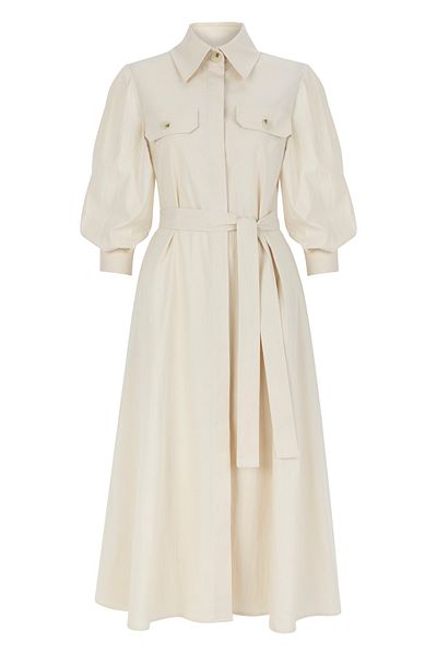 Tpc.Point Ecru Women's Dress