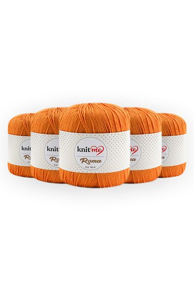 knitme Roma 75 Gr - Πακέτο 5 Πλεκτό Χέρι Taka Yarn για όλα τα μοντέλα (315)