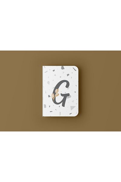 daystore دفتر ملاحظات مطبوع عليه حرف G باللغة التركية
