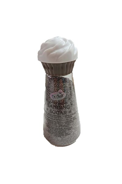 Organizasyon Pazarı Gümüş Renk Sanding Şeker 100 Gr ( Dekorasyon Şekeri )