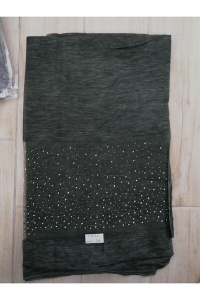 19V69 ITALIA Taşlı Ithal Ipek Cotton Seri Şal Askısı Ve Hediyelik Seti Ile Bi...