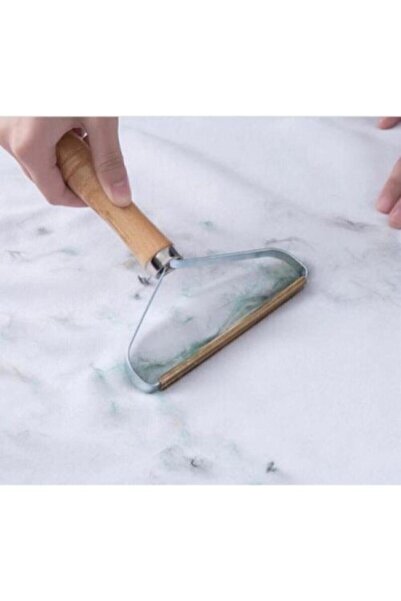 Carat Home Mâner din lemn Fier haine scame și instrument de colectare scame |   Pisică Câine Pulover Cardigan Covor Pânză Colectare Pene