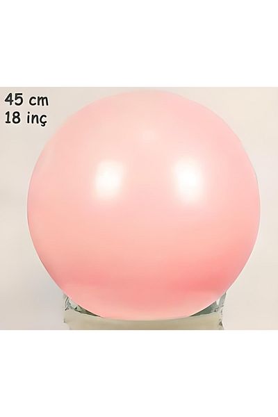 Big Party Macaron Salmon Latex Balloon 18 Inch