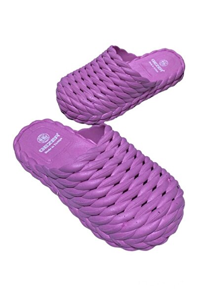 GEZER Ultra Soft Women's Bath Beach Sea and Daily Outdoor Knitted Look Slippers