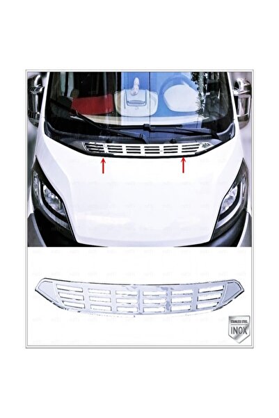 FAMS OTO AKSESUAR Peugeot Boxer Krom Kaput Havalandırma Çerçeve 2014 Üzeri Pa...