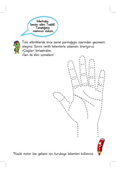 Sihirli Kalem Çizgi Çalışmaları-dikkat Odaklı Etkinlik Kitabı 3-4 Yaş