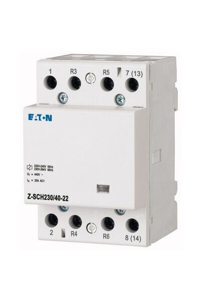 Eaton 248849 Ray Tipi Kontaktör 25a 230vac, 2na+2nk