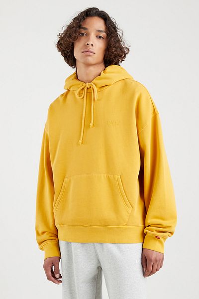 Levi's Red Tab Sweats Hoodie Cool Yellow Garme