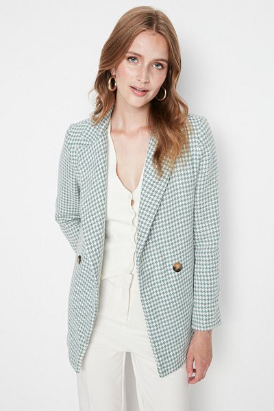 Trendyol Collection Blazer - Blau - Regular Fit