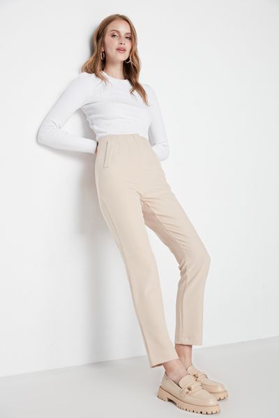 EX H&M SLACKS Floral Cigarette Super Stretch Trousers Pants Crops Size UK  8-18 £18.99 - PicClick UK